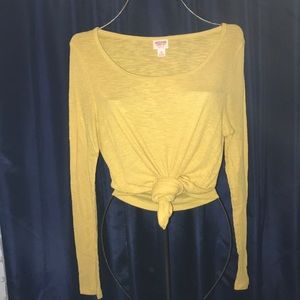 Light Mustard Yellow Long Sleeve